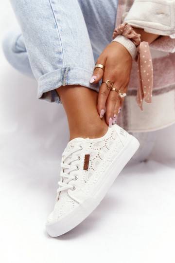Zapatillas blancas con...