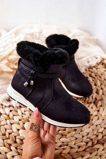 Botas de nieve para niños Big Star BB374056BS negro