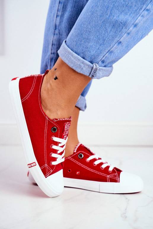 Zapatos Mujer Big Star color rojo BAT_FF274089 RED
