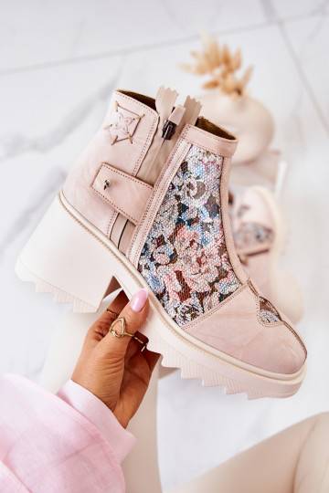 Botas beiges 2