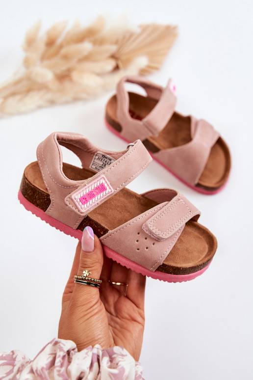 Sandalias infantiles Big Star rosa