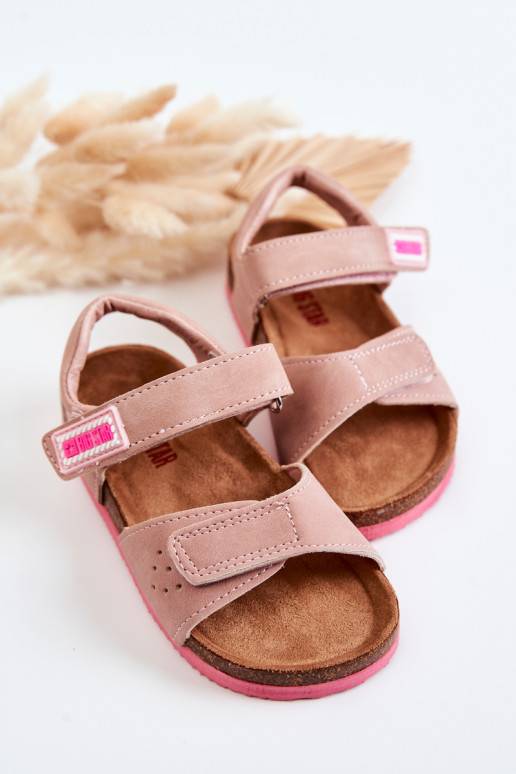 Sandalias infantiles Big Star rosa