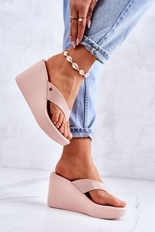 Zapatillas con plataforma Crudo