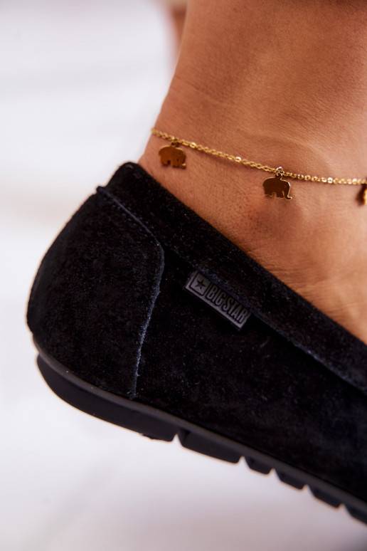 Mocasines Big Star color negro