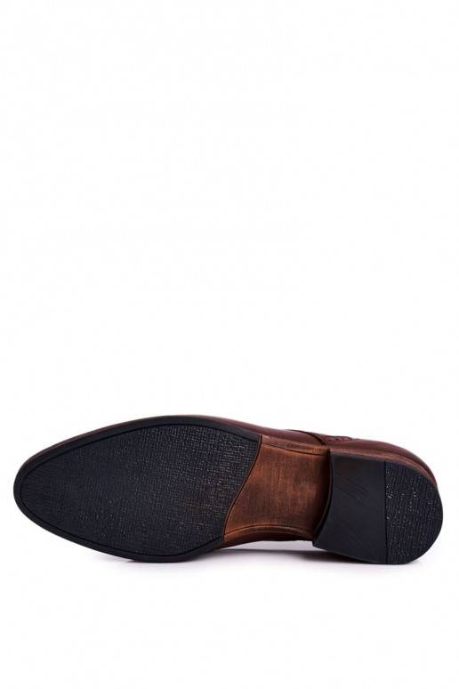 Mocasines de hombre BEDNAREK marrón oscuro