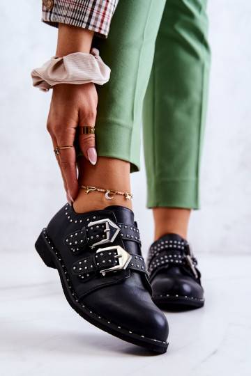 Botas con hebillas Lu Boo...