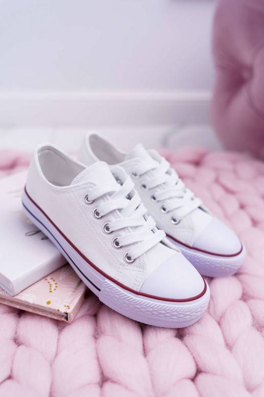 Zapatos de ocio infantil modelo Classic color blanco de Filemon