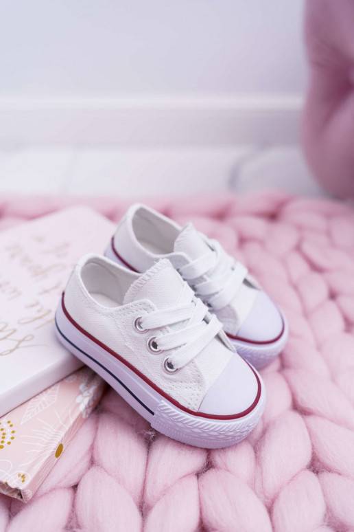 Zapatos de ocio infantil modelo Classic color blanco de Filemon