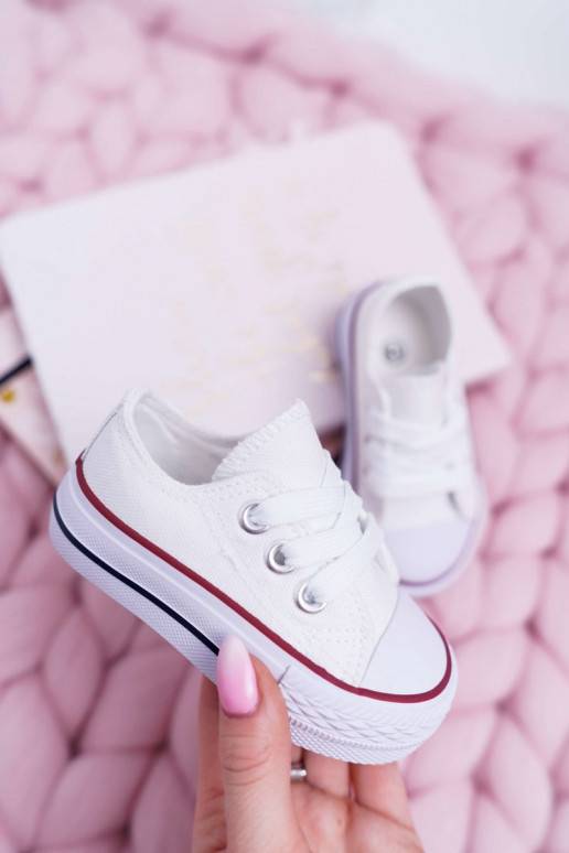 Zapatos de ocio infantil modelo Classic color blanco de Filemon