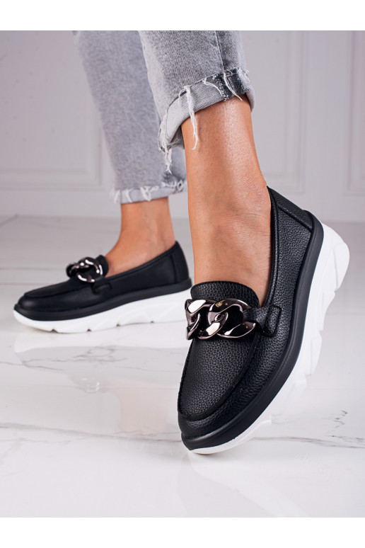 Botines en color negro Vinceza