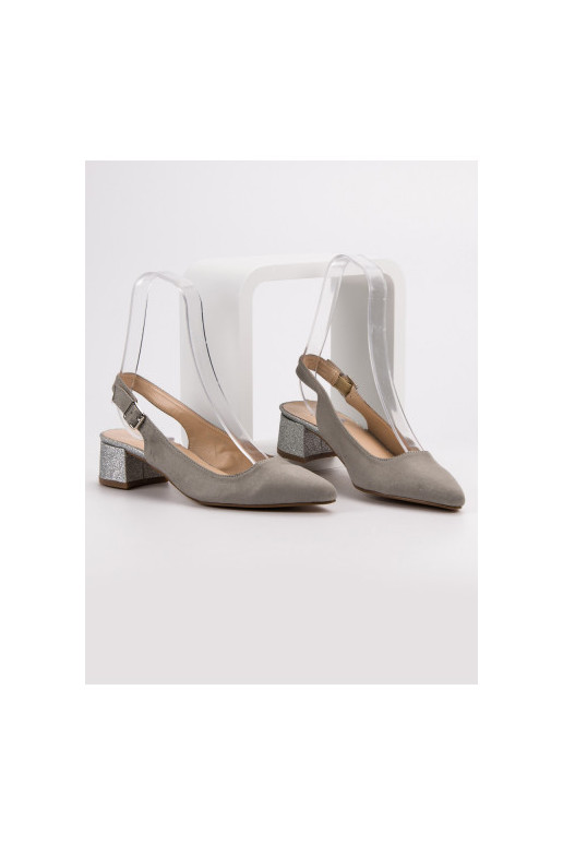 Zapatos con tacones brillantes YL381G