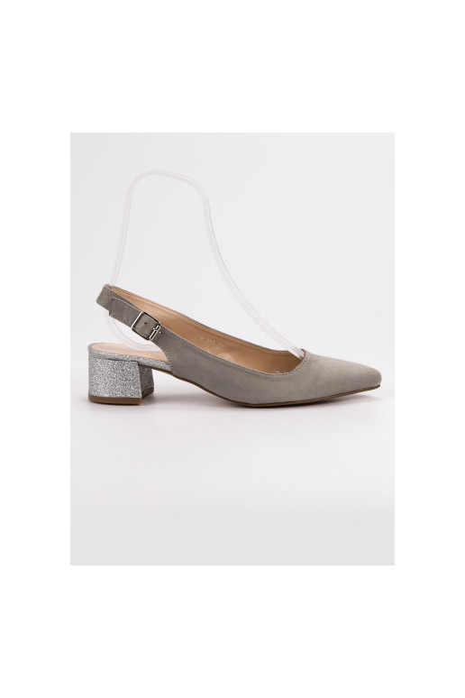 Zapatos con tacones brillantes YL381G