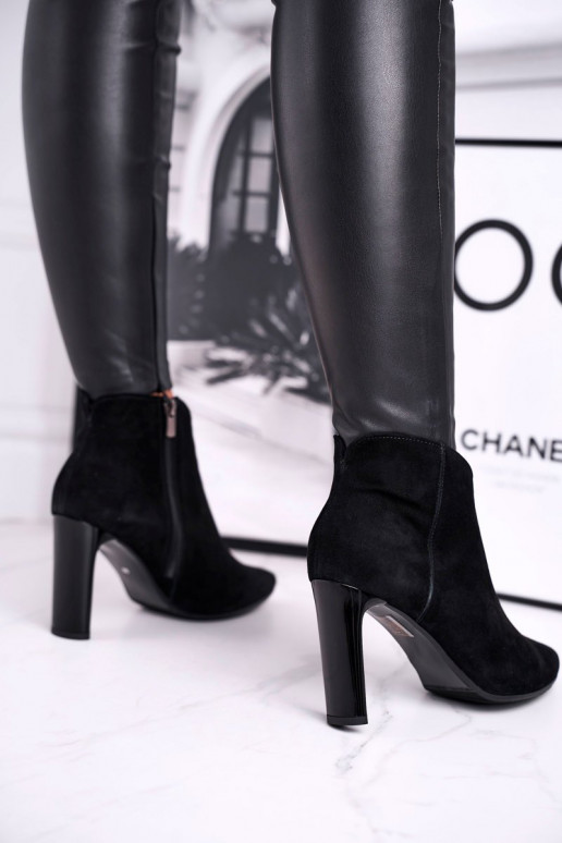 Botas con tacones Laura Messi negro