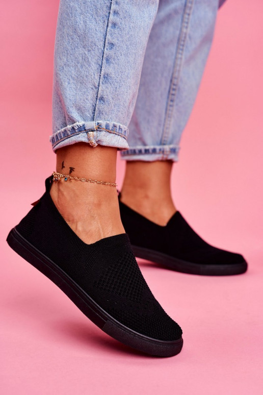 Zapatillas Slip-on color negro Big Star
