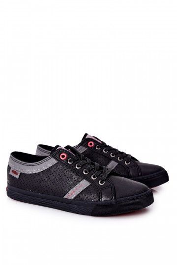 Zapatos casual Cross Jeans para hombre en color negro