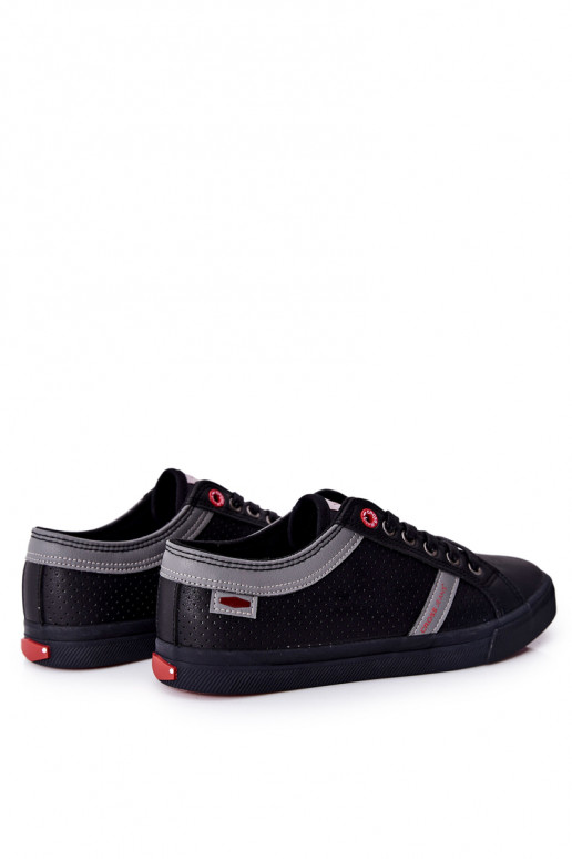 Zapatos casual Cross Jeans para hombre en color negro