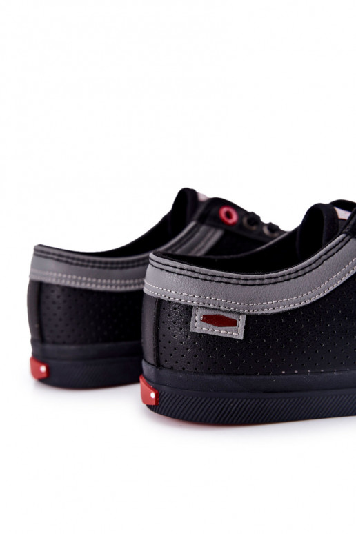 Zapatos casual Cross Jeans para hombre en color negro