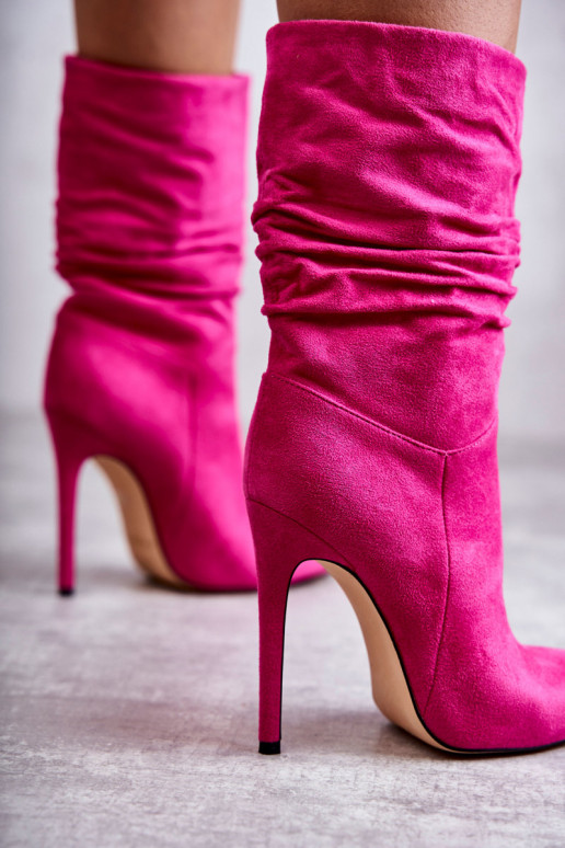 Botas largas rosa Laguna