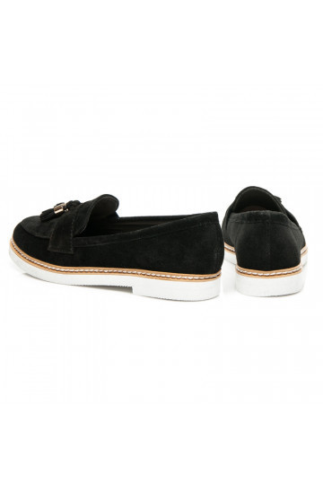 Mocasines ante negro 2