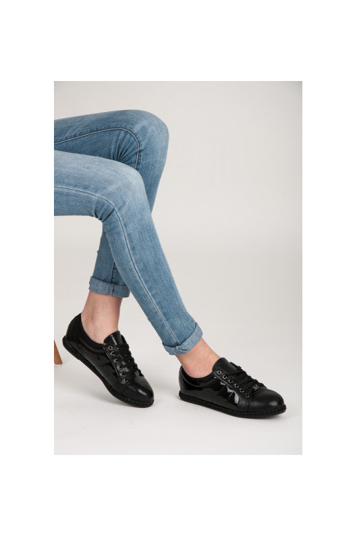 Zapatos negros estilo sport