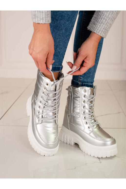 Botas de nieve de mujer con cordones Shelovet