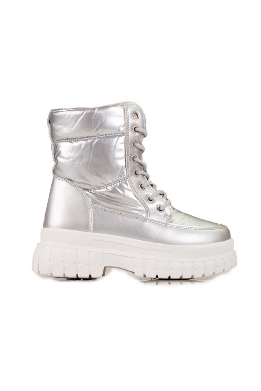 Botas de nieve de mujer con cordones Shelovet
