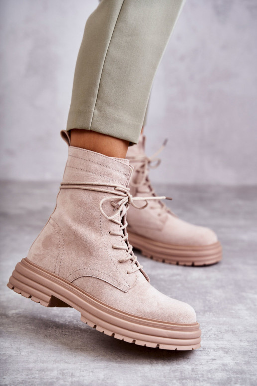 Botas Afra beige