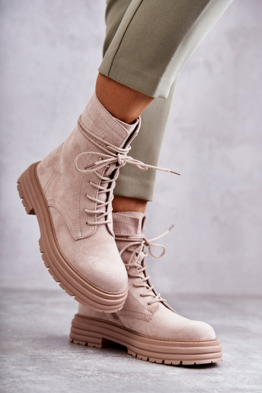 Botas Afra beige