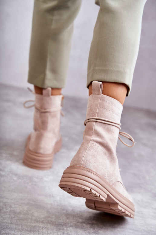 Botas Afra beige