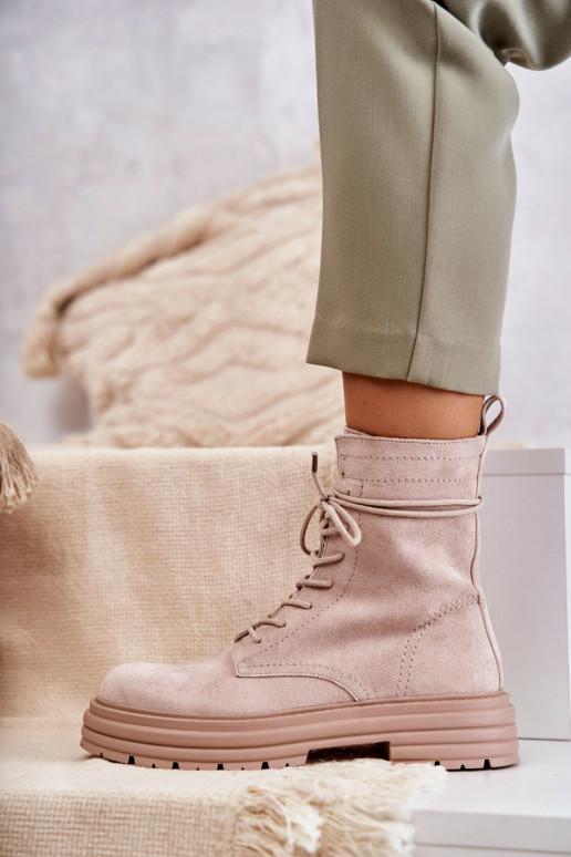 Botas Afra beige