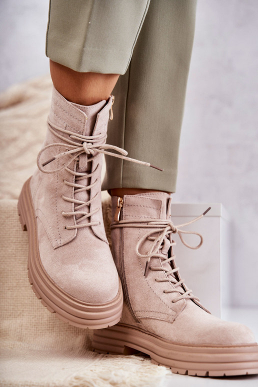 Botas Afra beige