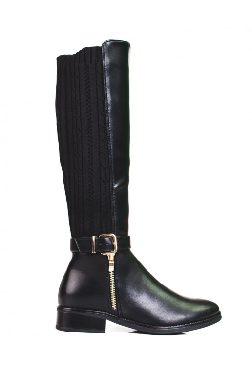 Zapatos de piel negros Shelovet