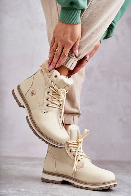 Botas cálidas color beige Liv
