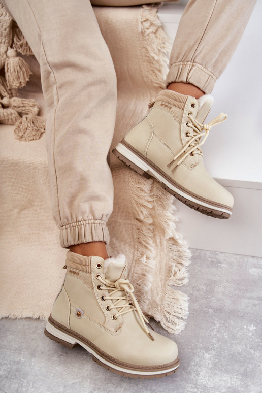 Botas cálidas color beige Liv