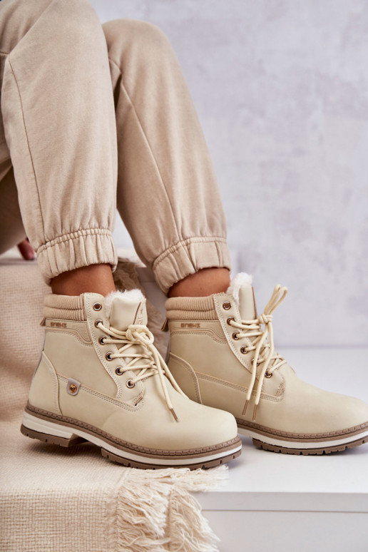 Botas cálidas color beige Liv