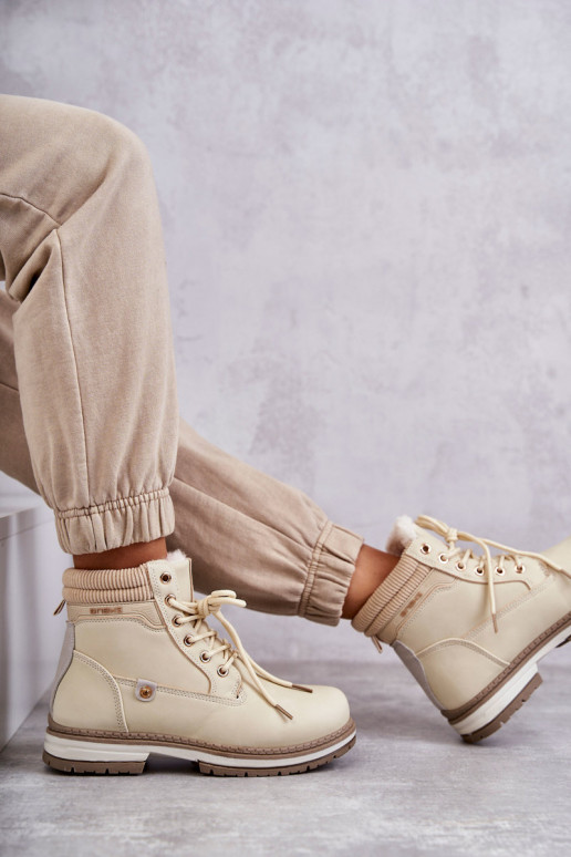 Botas cálidas color beige Liv