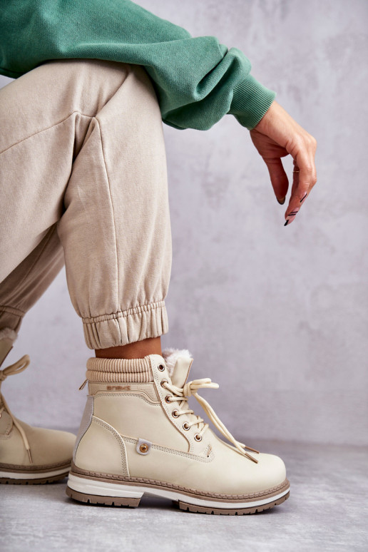 Botas cálidas color beige Liv