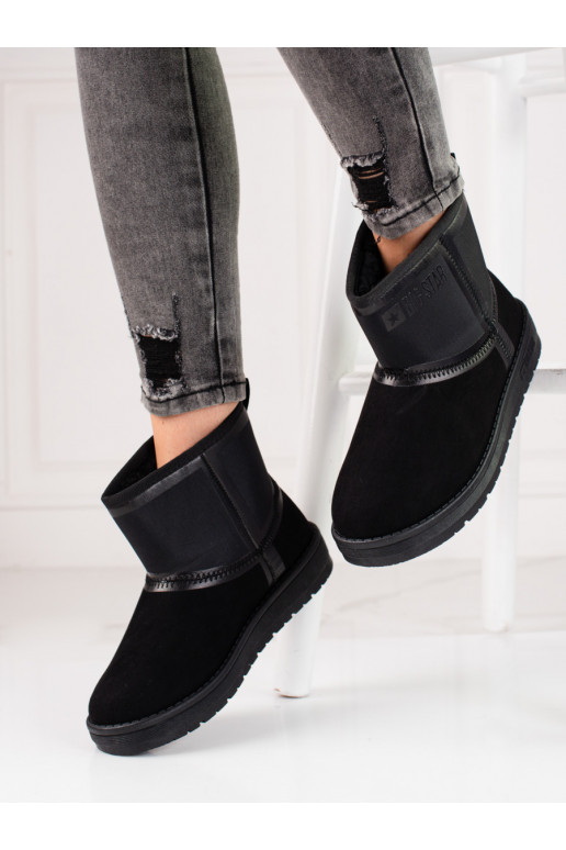 Botas de nieve mujer ante negro BIG STAR Botas de nieve mujer ante negro BIG STAR