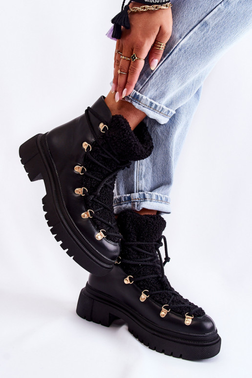 Botas en color negro Arisa