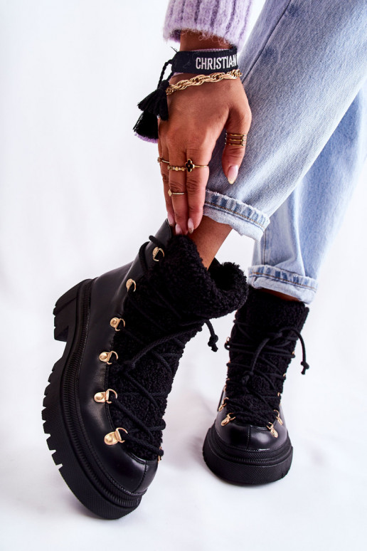 Botas en color negro Arisa