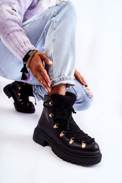 Botas en color negro Arisa