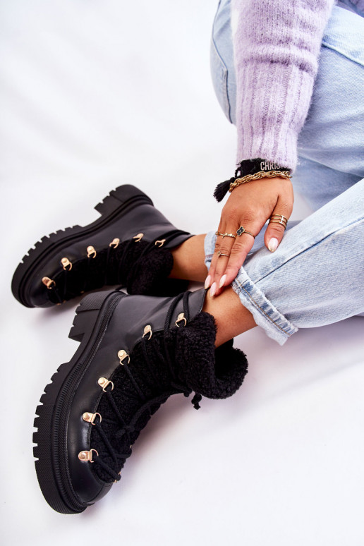 Botas en color negro Arisa