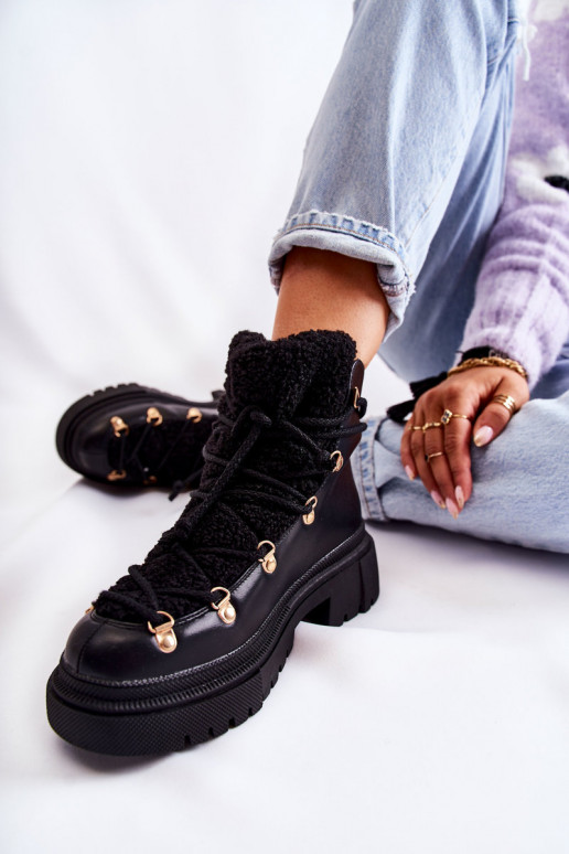 Botas en color negro Arisa