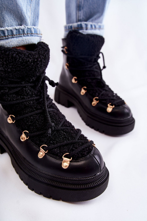 Botas en color negro Arisa