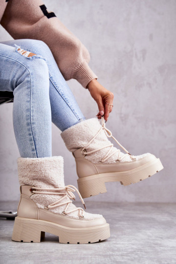 Botas de arena botas de nieve con calentamiento Sanna. 2