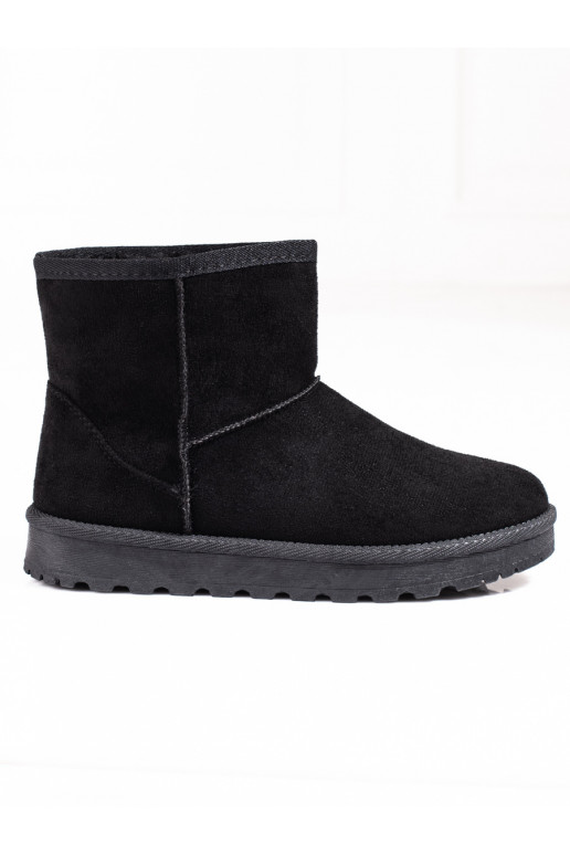 Botas de nieve negras cálidas Shelovet