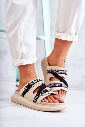 Zapatillas de moda La.Fi beige Menifis