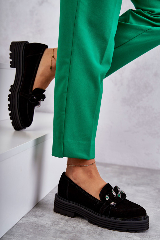 Zapatos Laura Messi ante negro