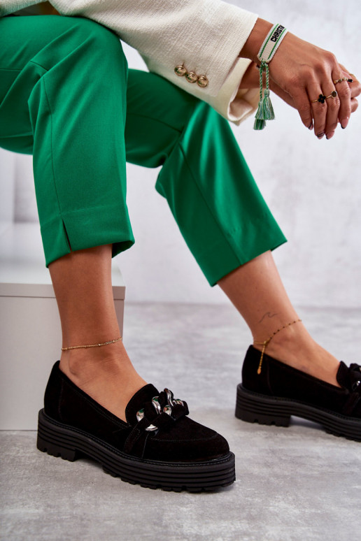 Zapatos Laura Messi ante negro