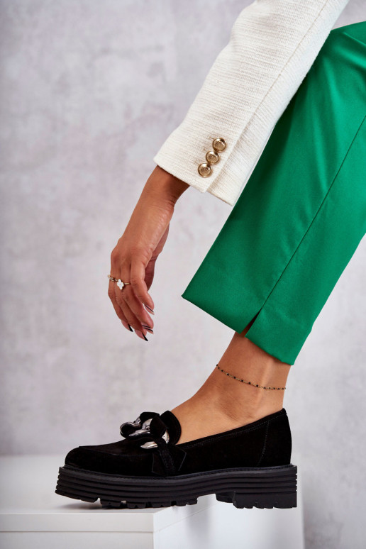 Zapatos Laura Messi ante negro